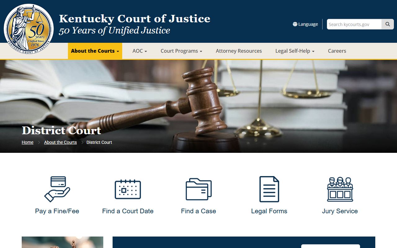 Nicholas County District Court lower court records and dockets